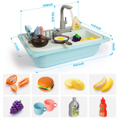 Asweets dish rack accessory enhances organized, imaginative kitchen play.