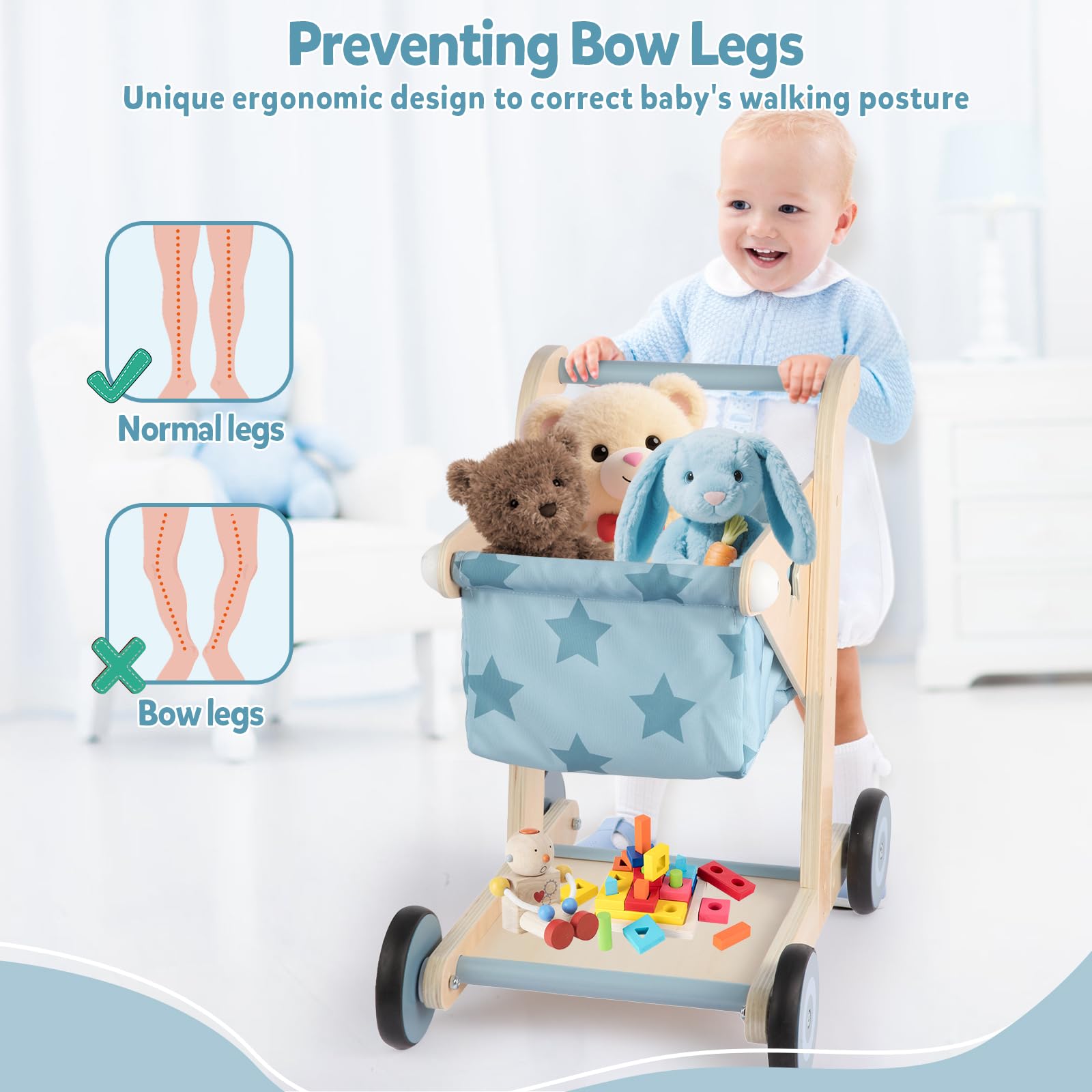 Asweets doll seat enables imaginative trips during safe pretend play.