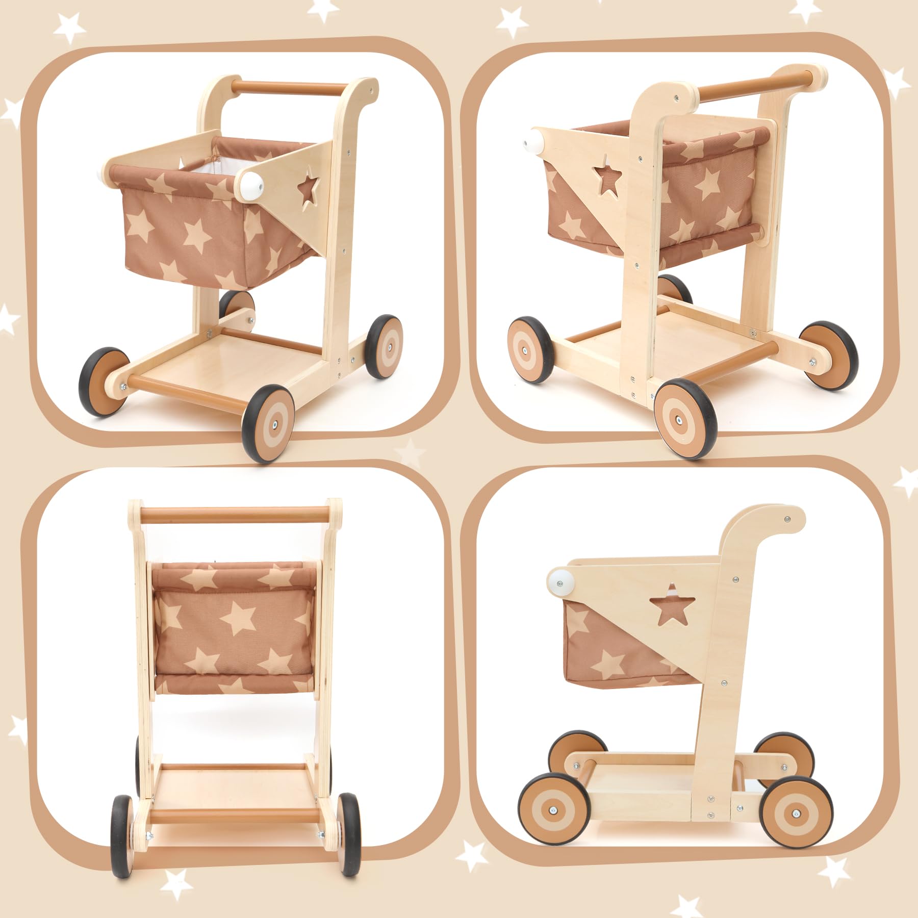 Asweets large toy box helps toddlers carry favorites during adventures