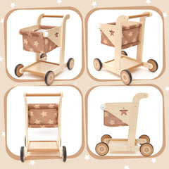 Asweets large toy box helps toddlers carry favorites during adventures