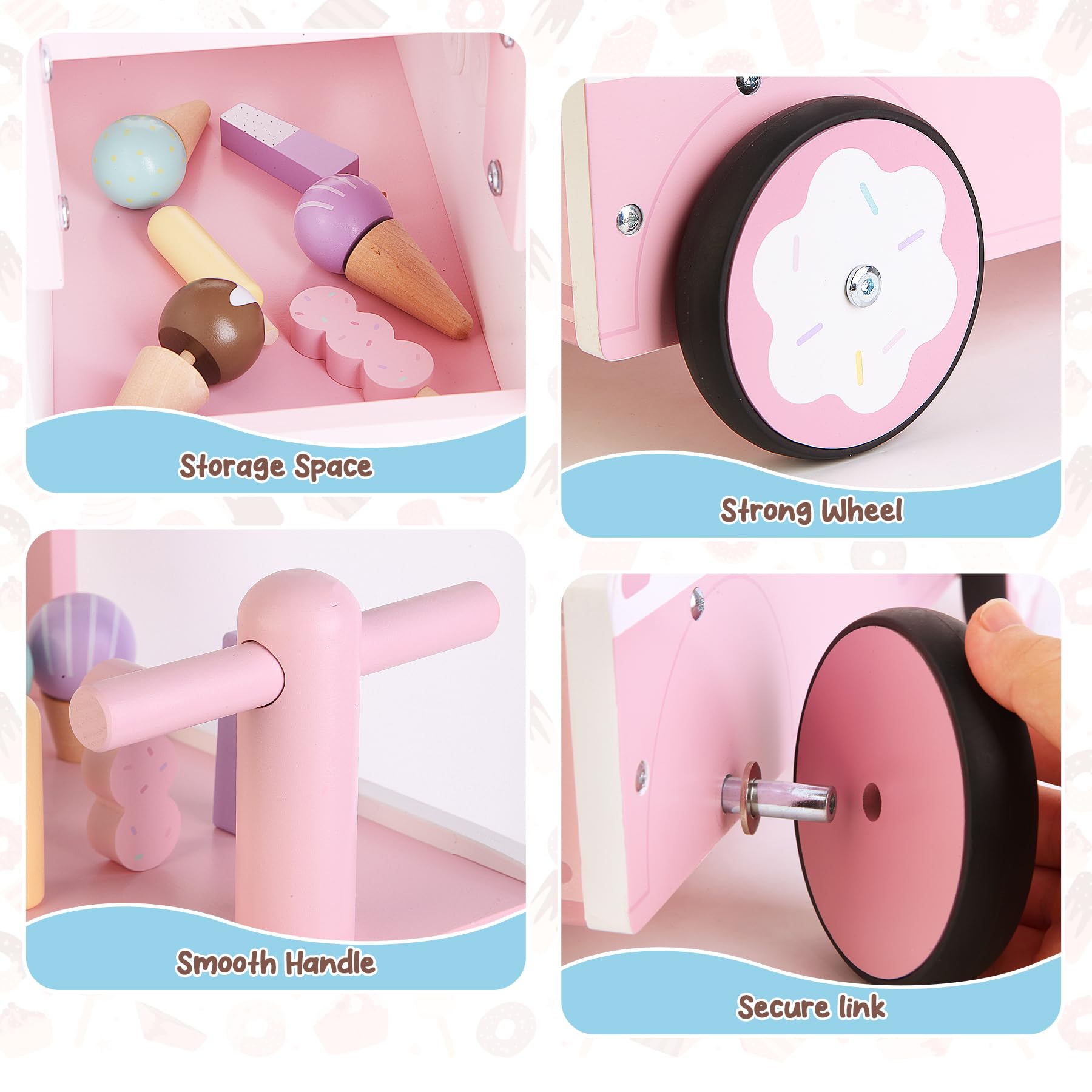 Asweets multi-activity center engages babies with gears and a mirror.