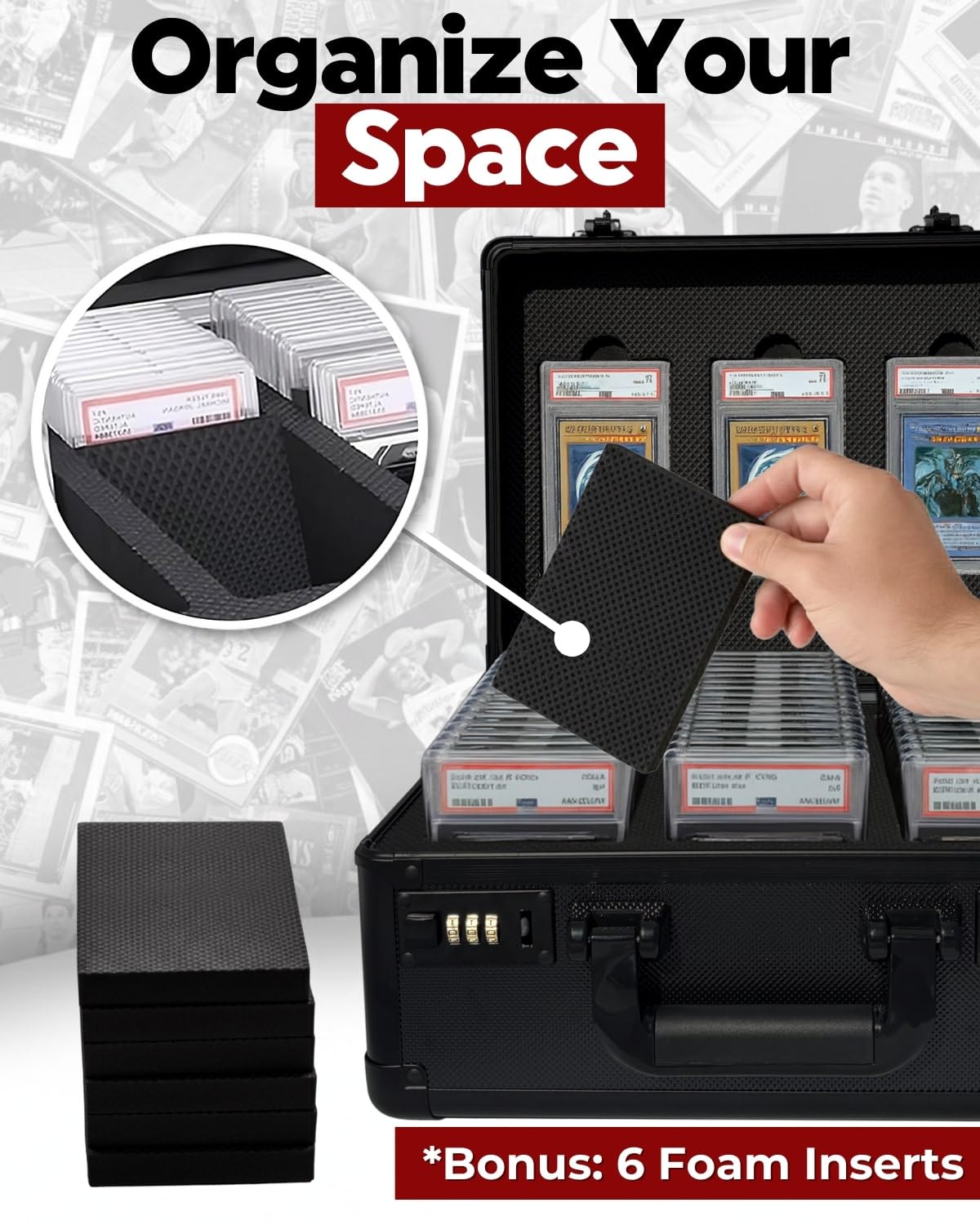 Travel-ready ATCOVE case protects slabs and loose cards on the go