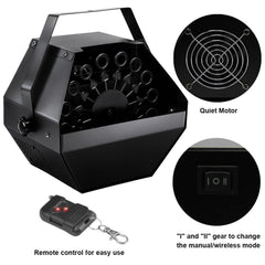ATDAWN bubble machine with metal body offers durability for outdoor use