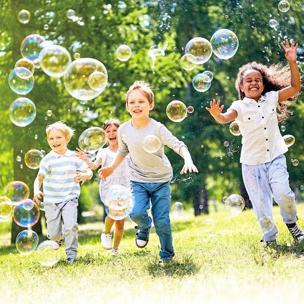 ATDAWN bubble machine portable design simplifies setup and transport