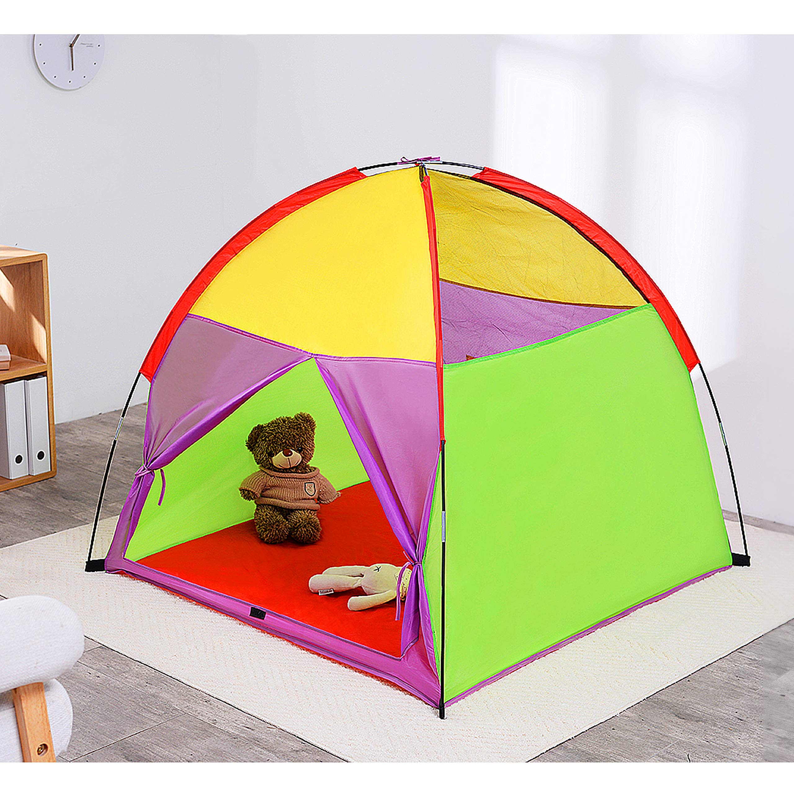 ATDAWN Water-resistant fabric and easy-clean surface for busy families