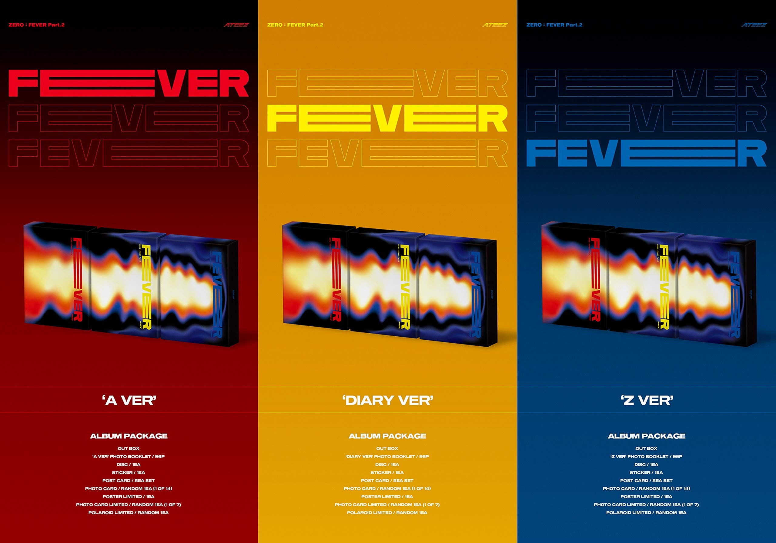 ATEEZ ZERO: FEVER Part.2 Z ver inside artwork for immersive viewing.