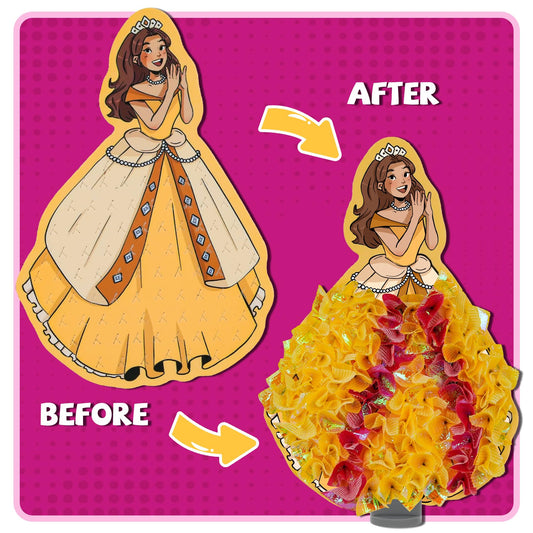 ATFUNSHOP foam princess figures ready for imaginative play