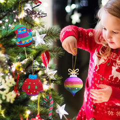 ATFUNSHOP foil sheets shimmering: easy press-and-create holiday accents with vibrant shine.