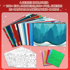 ATFUNSHOP premium canvases offering sturdy bases for lively kid crafts.