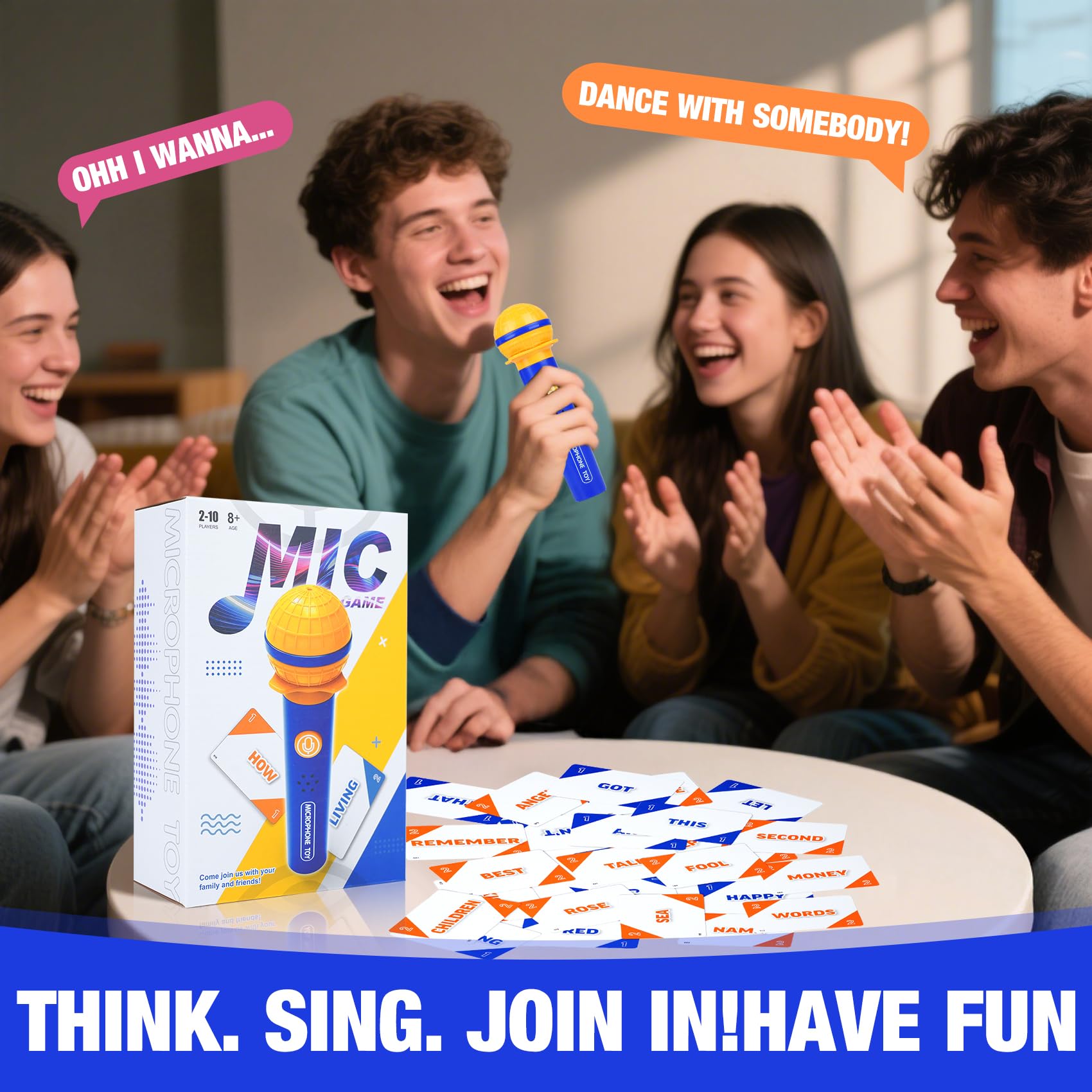 ATG Mic Karaoke lyrics challenge card fuels fast, funny lyric recalls