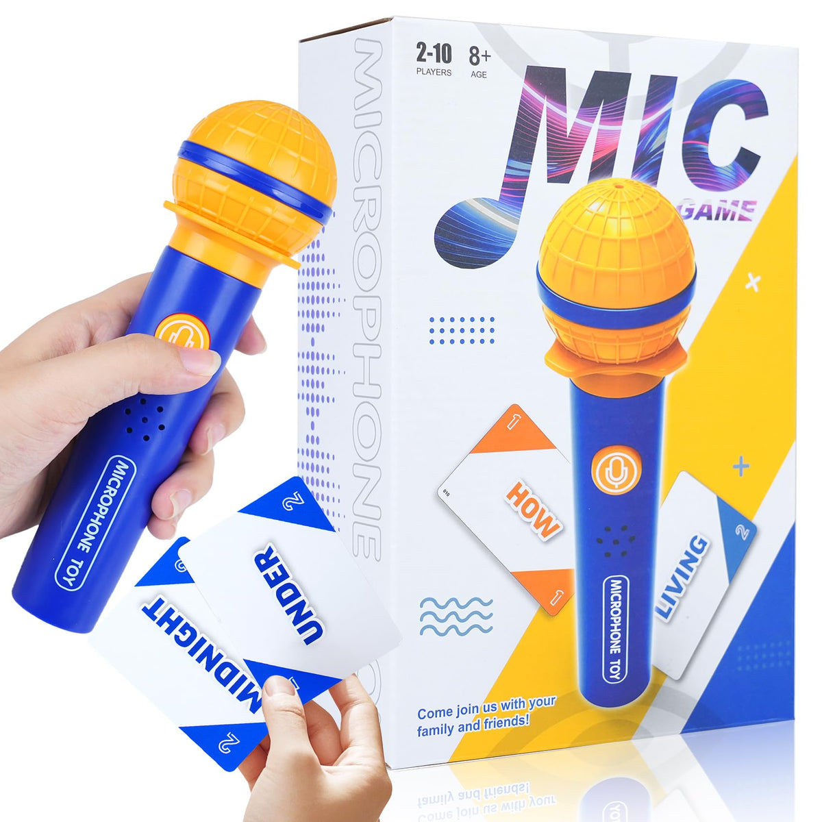 ATG Mic Karaoke real mic for authentic party singing moments