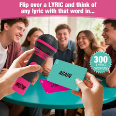 ATG Mic Karaoke word cards spark quick thinking and social fun
