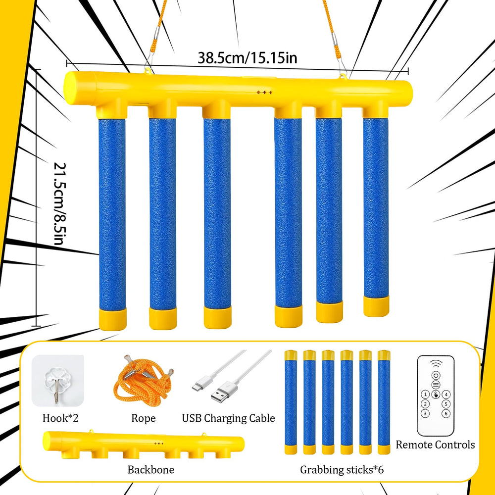 ATG Reflex Drop Sticks showing 3 speed modes for all ages