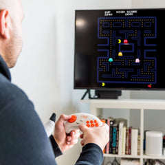 Eight classic Bandai Namco games built-in for quick nostalgic play with AtGames
