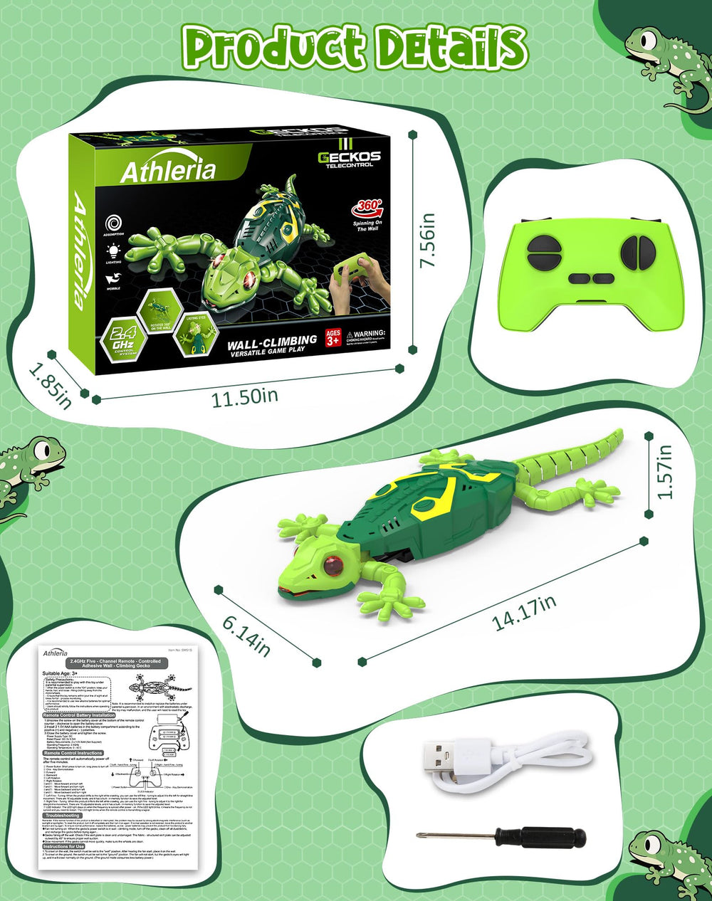 Athleria gift-ready packaging, ideal for birthdays or holidays