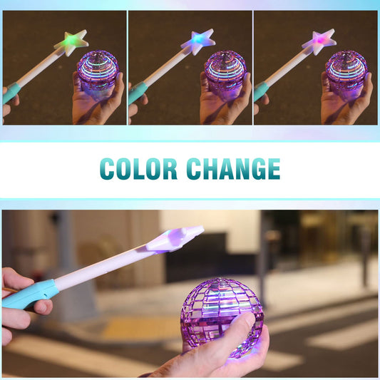 ATHLERIA green flying orb ball in hand control shows precision and easy throwing