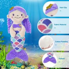 Athoinsu collectible mermaid figure inspires imaginative play and storytelling.