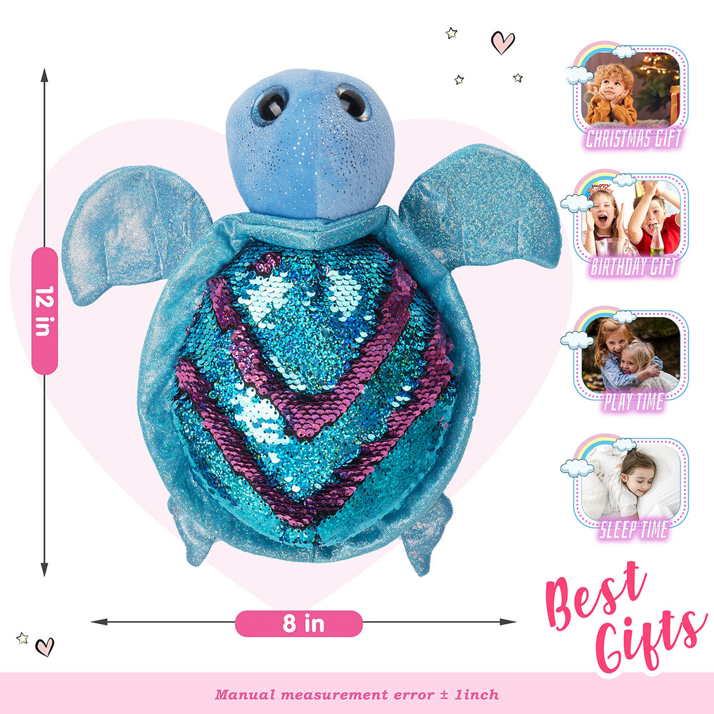 Athoinsu sea turtle display pillow plush doubles as decor and cuddle buddy