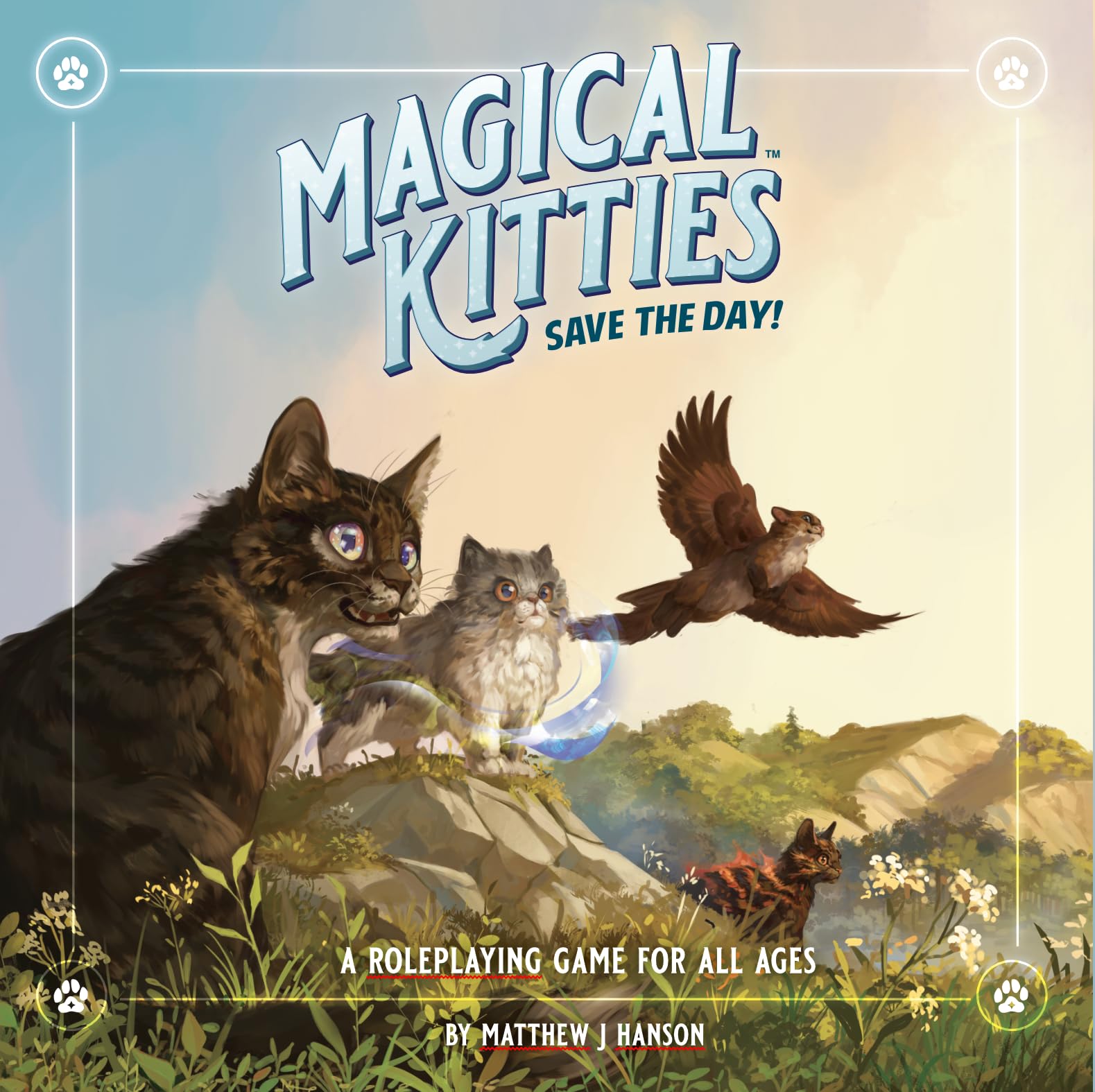 Atlas Games Magical Kitties character sheets for quick storytelling
