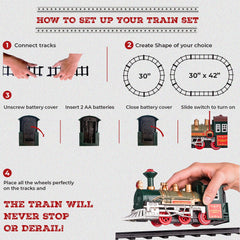 Atlasonix battery-powered rails support portable play anywhere.
