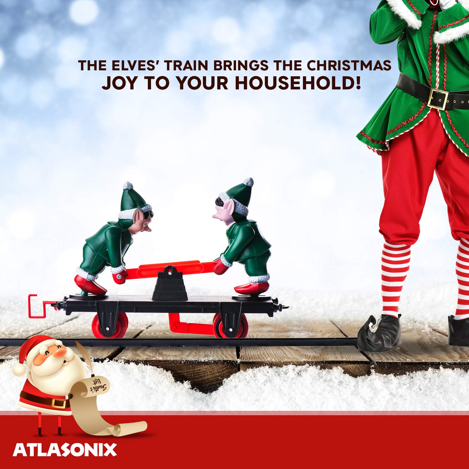 Atlasonix durable construction ensures safe, long-lasting holiday fun