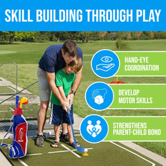 Atlasonix toddler golf sticks (3) for beginner swings and control.