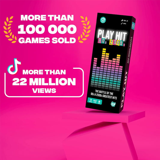 ATM Gaming Play HIT cards spread—240 trivia cards for nonstop play.