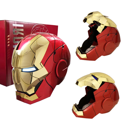ATOKNG Iron Hero MK5 front view, ideal for authentic cosplay and display.