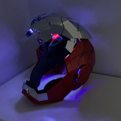 ATOKNG Iron Hero MK5 helmet eye area transparent for visibility.