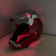 ATOKNG Iron Hero MK5 helmet front detail with mirror-like paint finish.