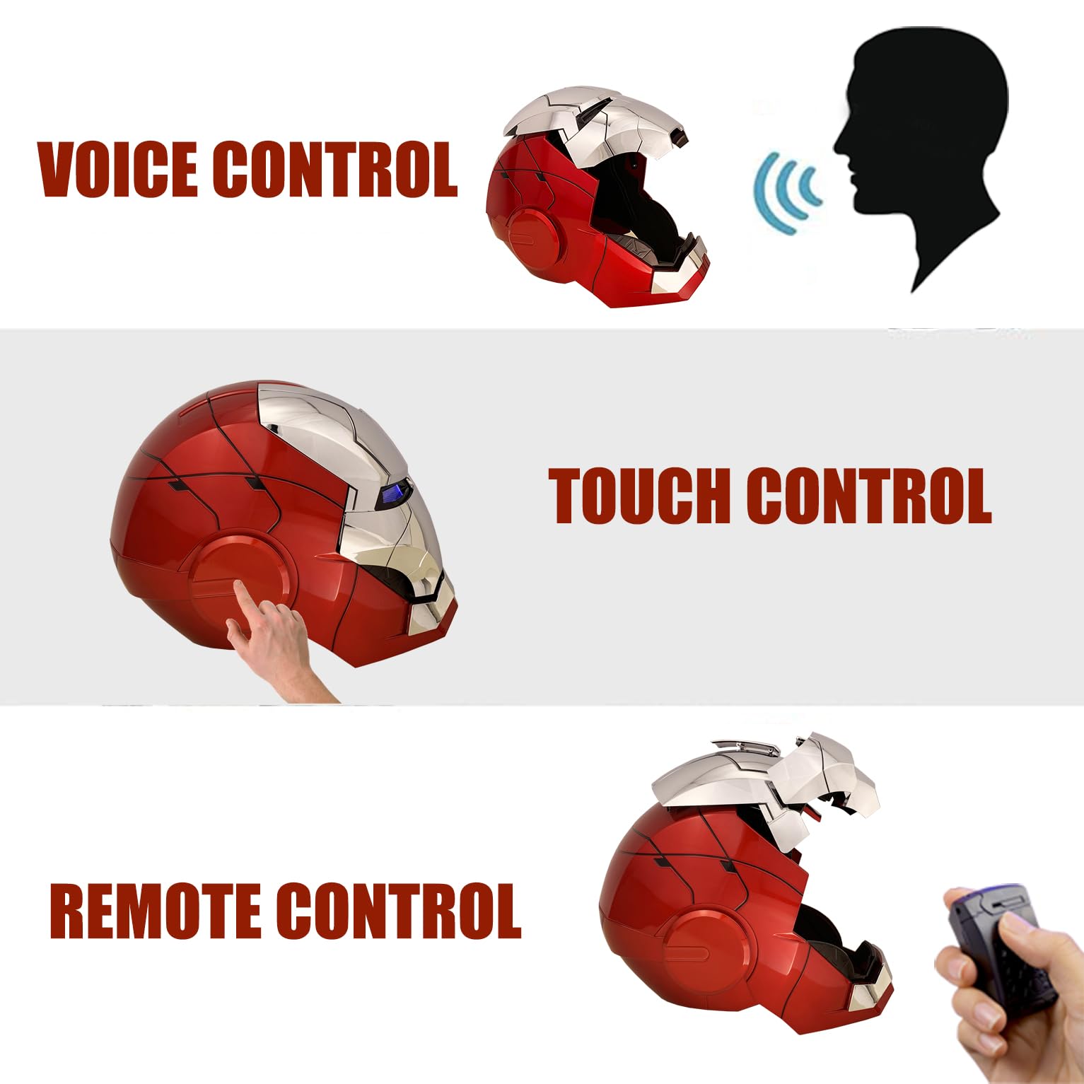ATOKNG Iron Hero MK5 helmet side view highlights adjustable head cushion.