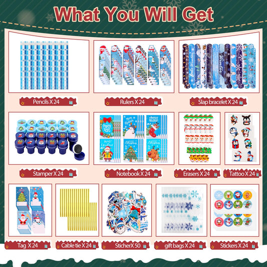 Atonofun Christmas notebooks bulk for daily journaling and holiday crafts.