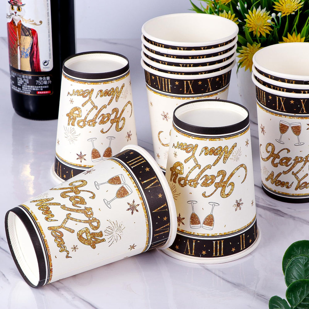 Atonofun Happy New Year cutlery set supports easy post-party tidying.