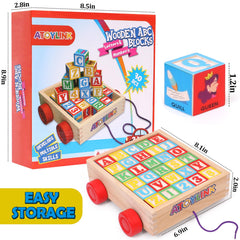 Atoylink smooth edges and polished wood ensure safe touch during play
