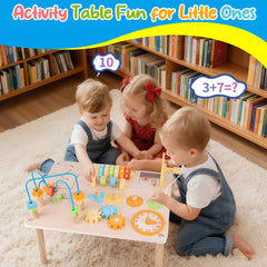 ATOYUS shape sorter on the table supports shape recognition and sorting