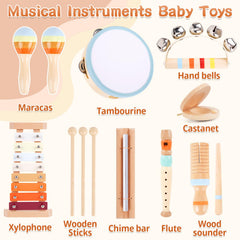 ATOYUS toddler drum encourages cause and effect through playful beats