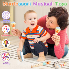 ATOYUS maracas provide engaging sounds for little explorers