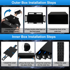 ATPWONZ detachable assembly enables custom card-box configurations.
