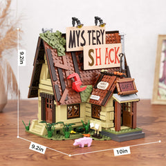 ATRtoyMF Mystery Shack includes pig figure and Bill Triangle Monster model.