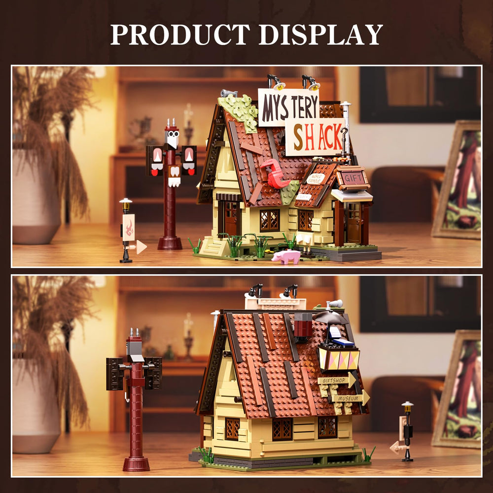 ATRtoyMF Mystery Shack roof details add authentic touch for collectors.