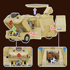 ATRtoyMF Dumb's Car detail with movie-inspired ears and tail.