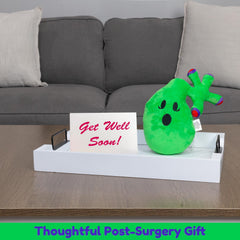 Attatoy gallbladder plush close-up texture highlights fabric and stitching