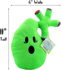 Attatoy gallbladder plush crafted from one-hundred-percent polyester for durable cuddles
