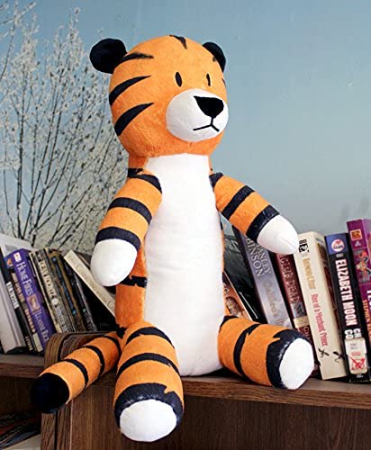 Attatoy Regit tiger head-to-tail view shows soft orange striped fur