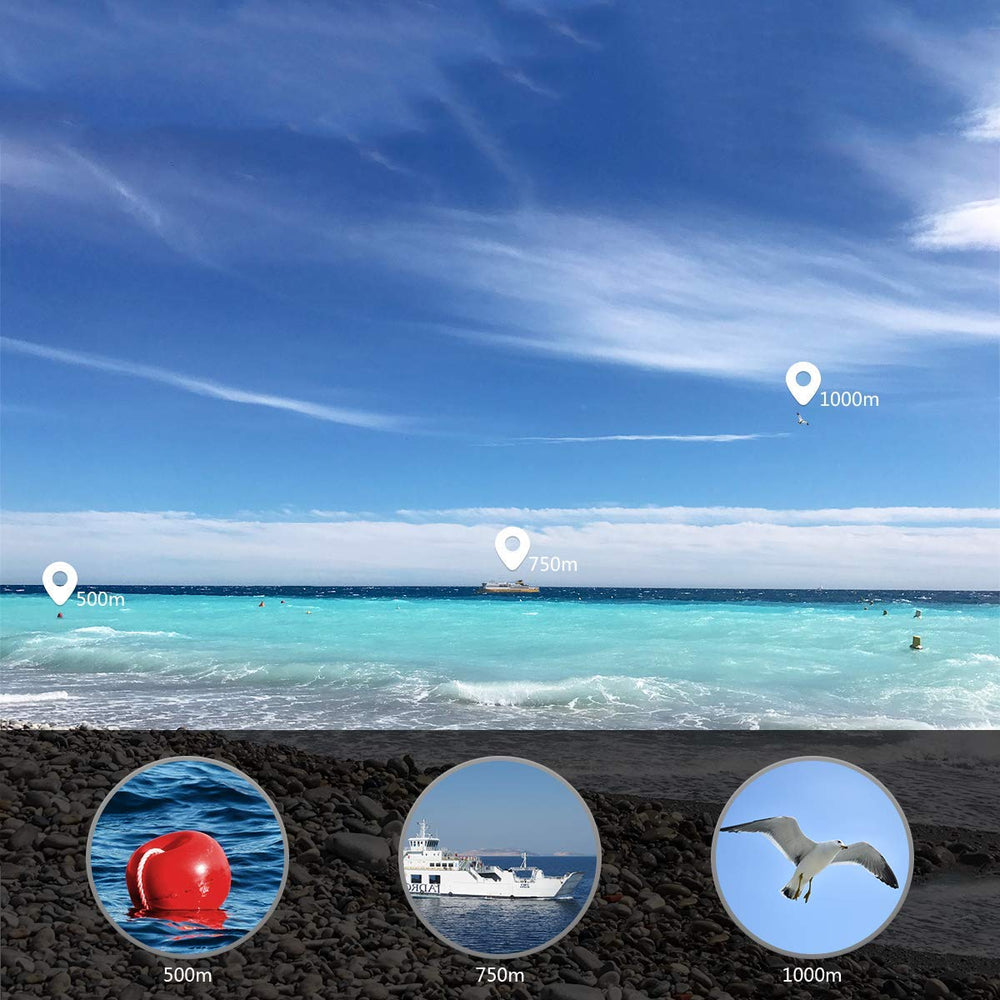 Aubric Telescope includes a keychain ring for easy portability.
