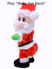 Auerllcy Santa-singing-motion elevates holiday ambience for gatherings.