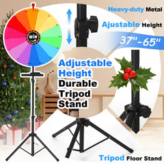 AugFir wheel spin sound feature with replaceable pointer enhances ceremony.
