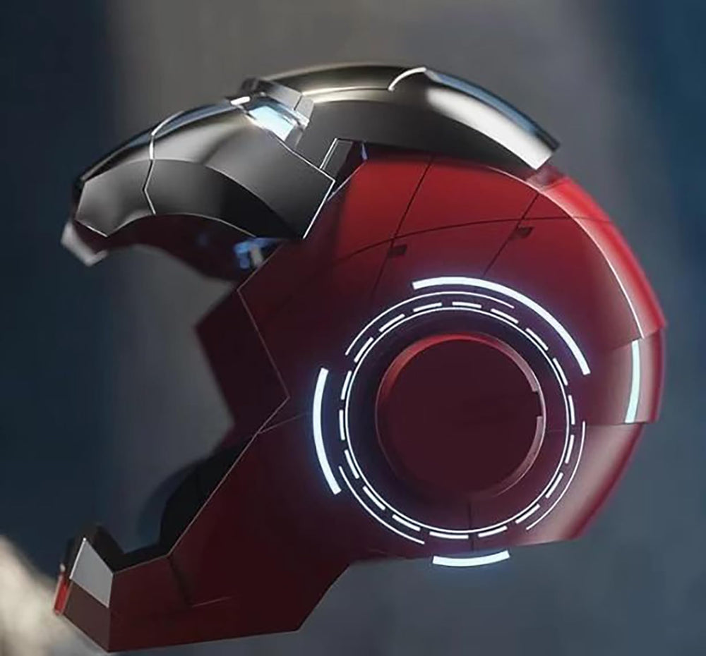AUGMAXI Iron-Man MK5 helmet packaging for collectors