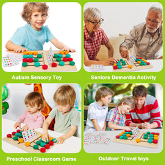 AugToy color matching board, a thoughtful educational gift for ages 3–8