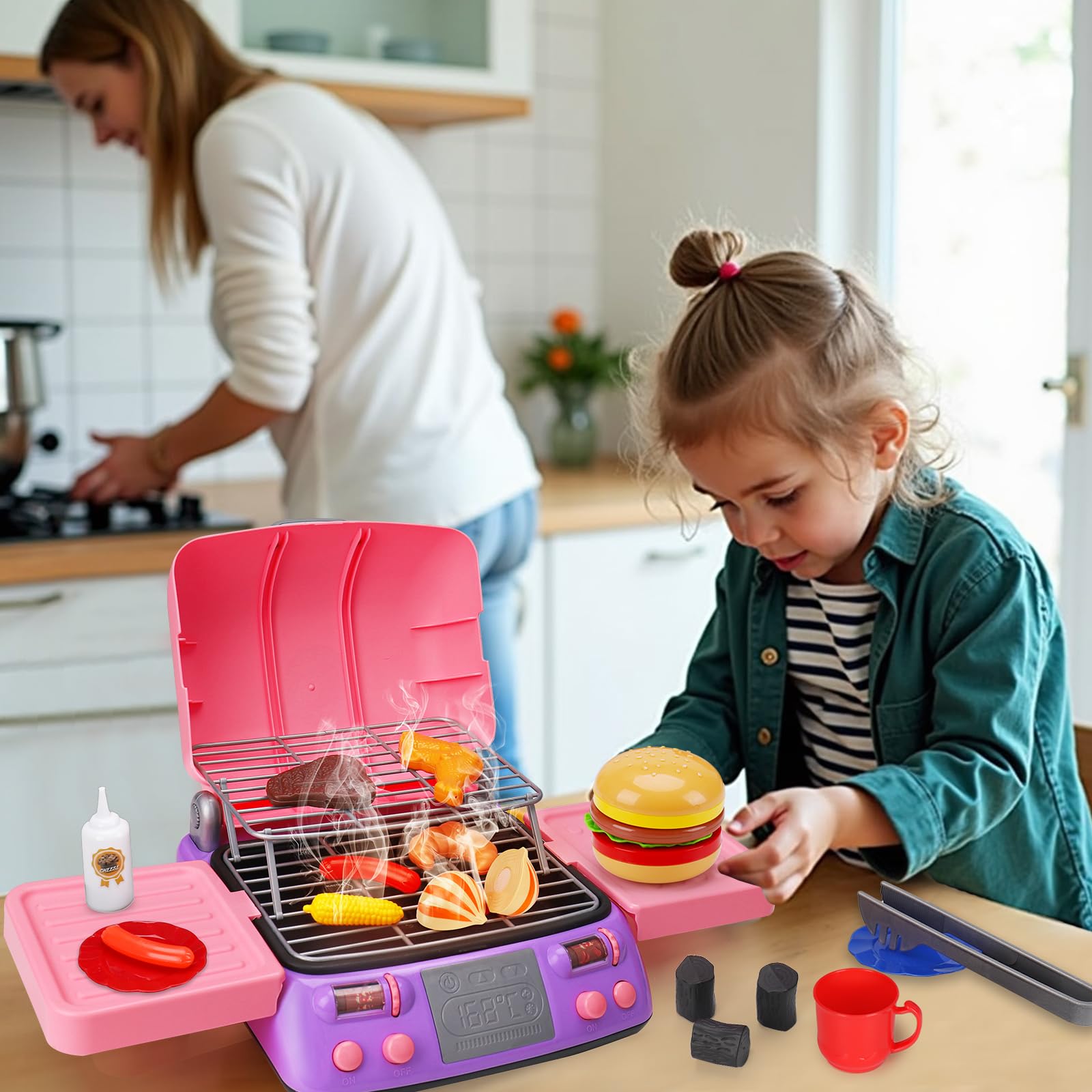 AugToy backyard scene shows kid-friendly design for safe outdoor fun.